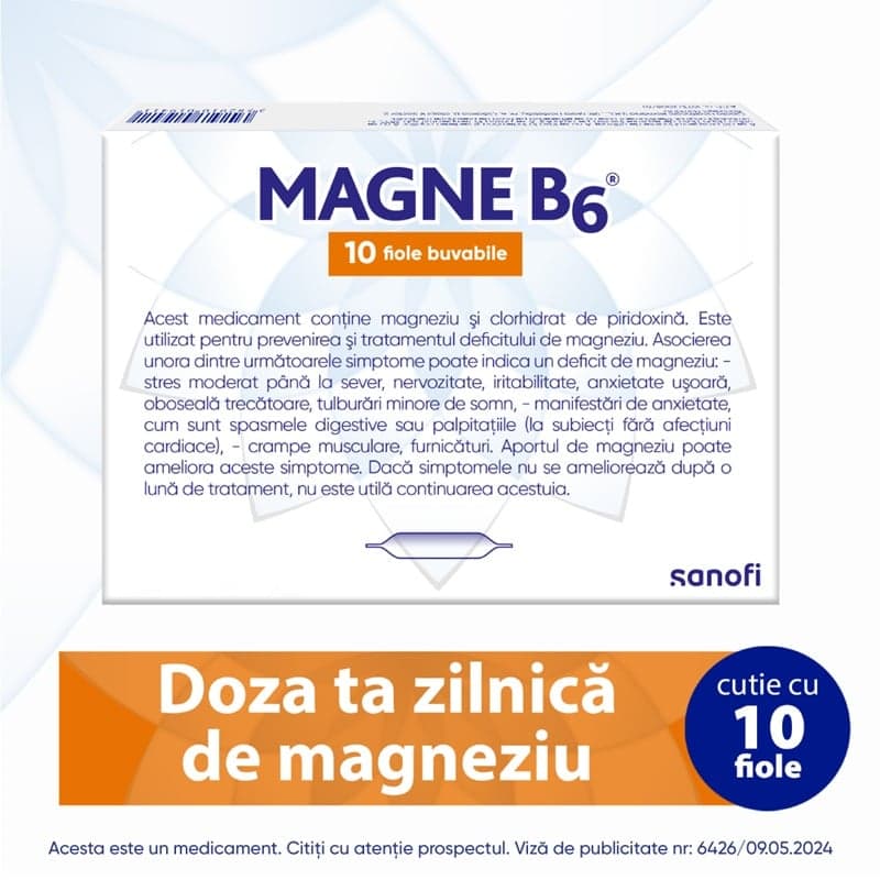 MAGNE B6 10 DRINKABLE AMPOULES