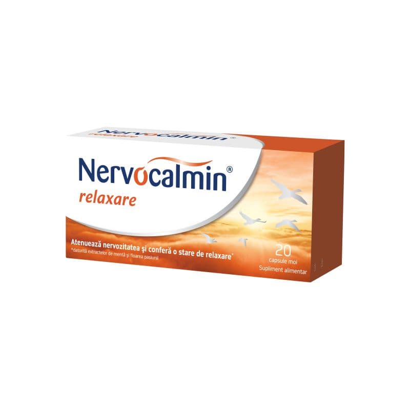 BIOFARM NERVOCALMIN RELAXATION 20 CAPSULES SOFT