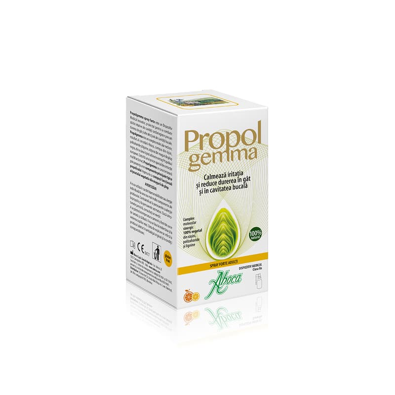 ABOCA PROPOLGEMMA FORTE ADULTS SPRAY WITH ALCOHOL