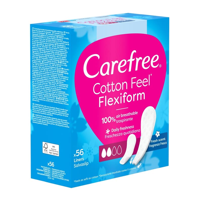 Carefree® Flexiform Absorbante zilnice