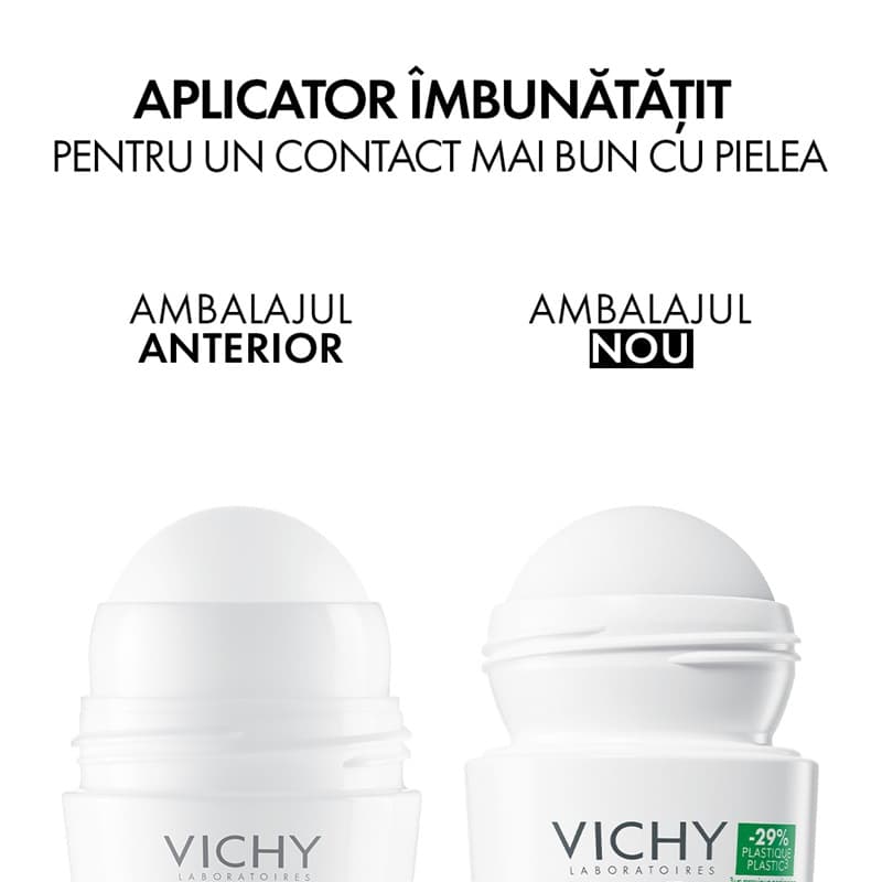 VICHY ROLL-ON ANTI-PERSPIRANT TREATMENT ANTI-STAIN EFFICIENCY 48H X 50ML