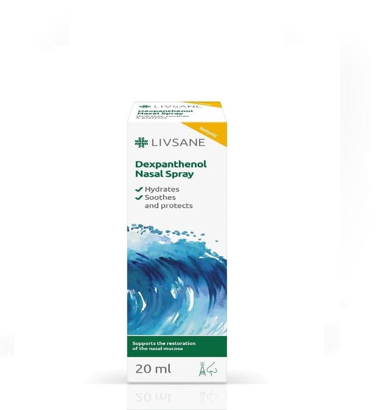 LIVSANE NASAL SPRAY WITH DEXPANTENOL 20ML