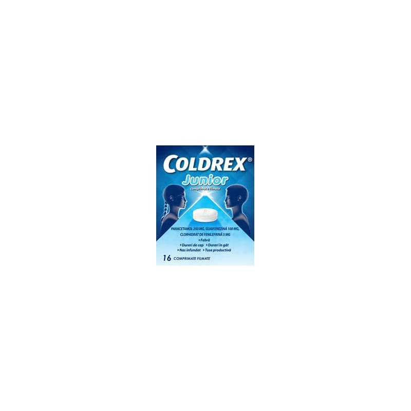 COLDREX JUNIOR 16 FILM-COATED TABLETS