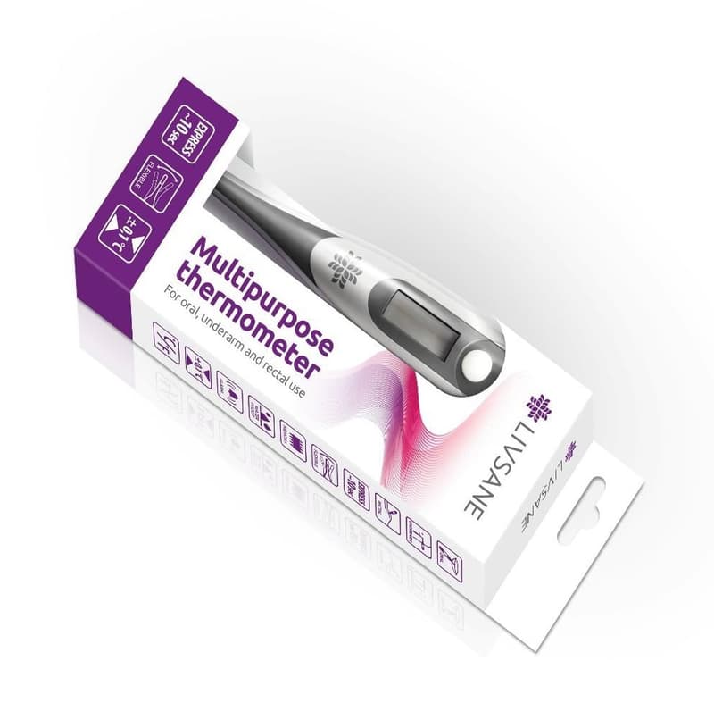 LIVSANE MULTIFUNCTIONAL THERMOMETER 1 PIECE