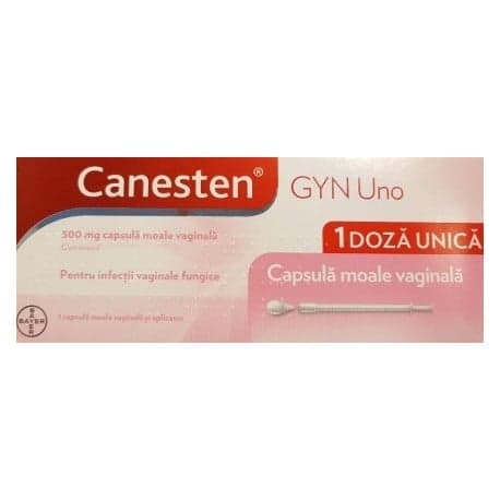 CANESTEN GYN UNO 500MG X 1 SOFT VAGINAL CAPSULE