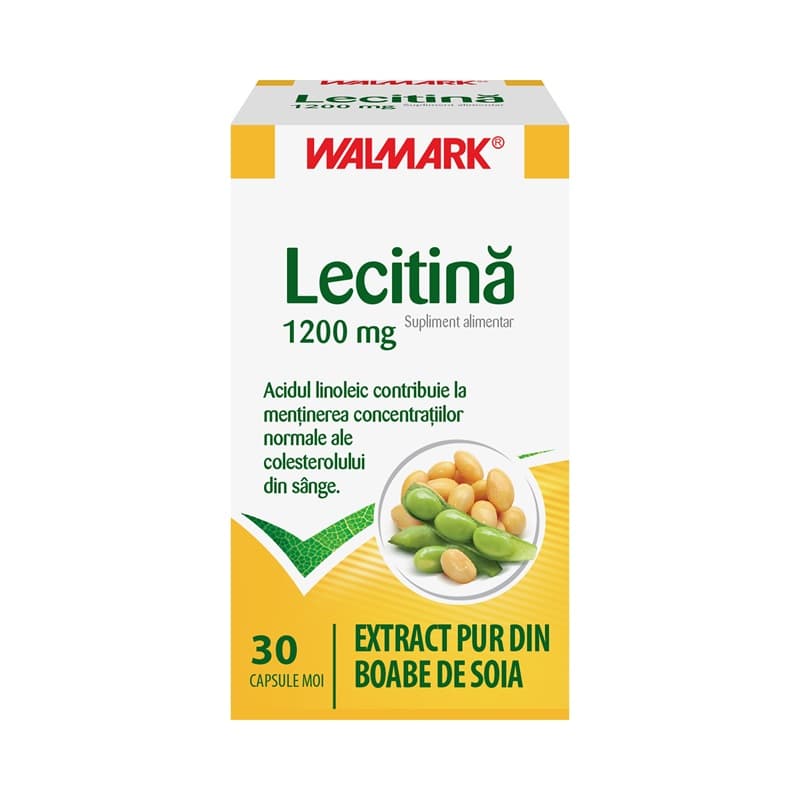 WALMARK LECITINA 1200MG X 30 CAPSULE