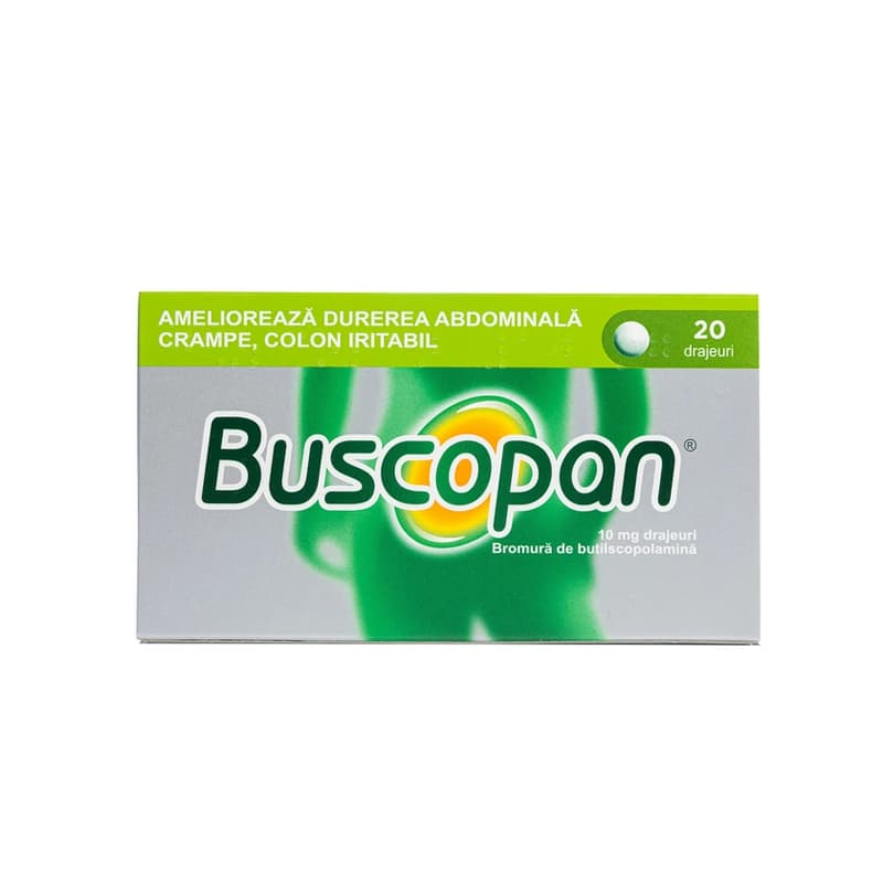 BUSCOPAN 10MG X 20 TABLETS