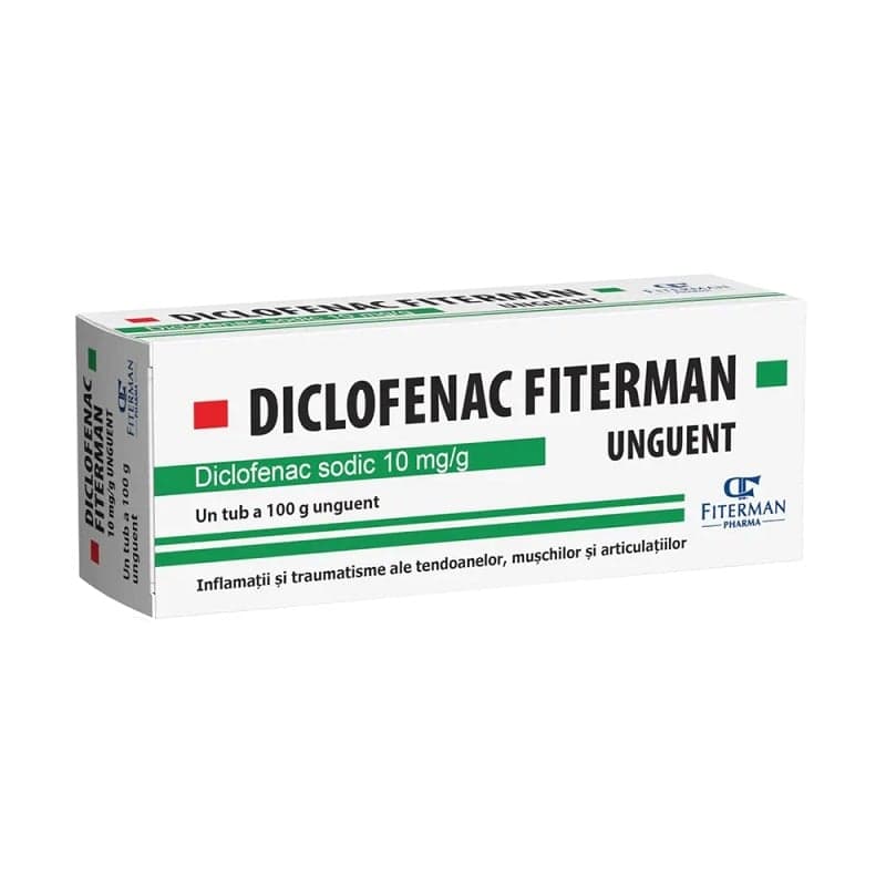 DICLOFENAC 10MG/G OINTMENT 100G FITERMAN