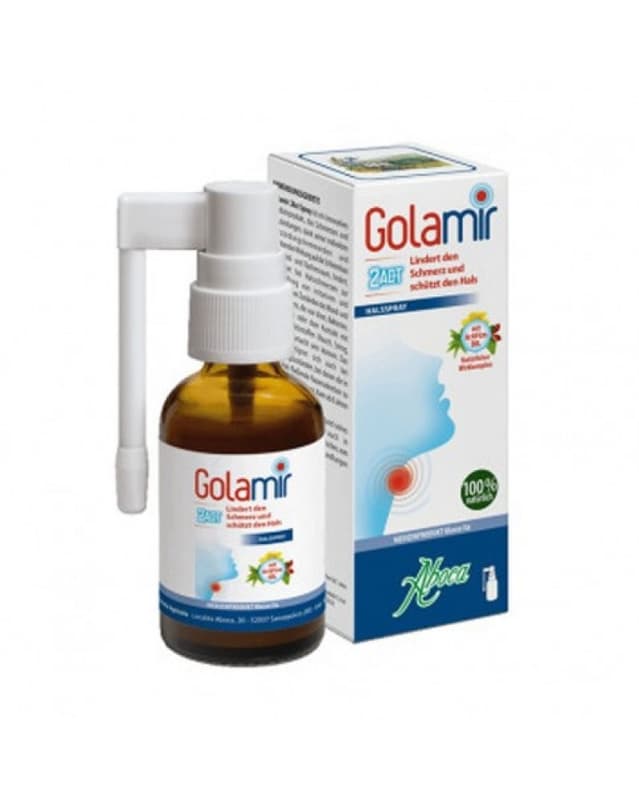 ABOCA GOLAMIR 2ACT SPRAY FOR ADULTS WITH ALCOHOL 30ML