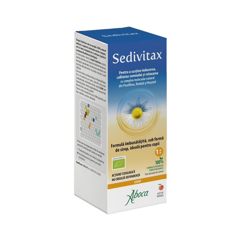 ABOCA SEDIVITAX BIO COPII SIROP 220G