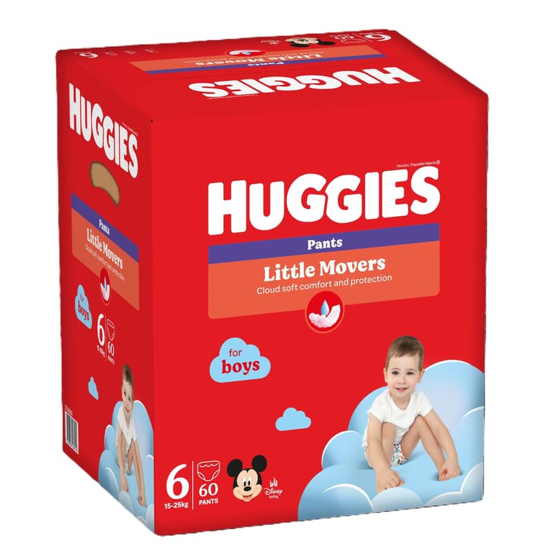 Huggies Scutece chilotel Pants Box marimea 6 baieti (15-25 kg)