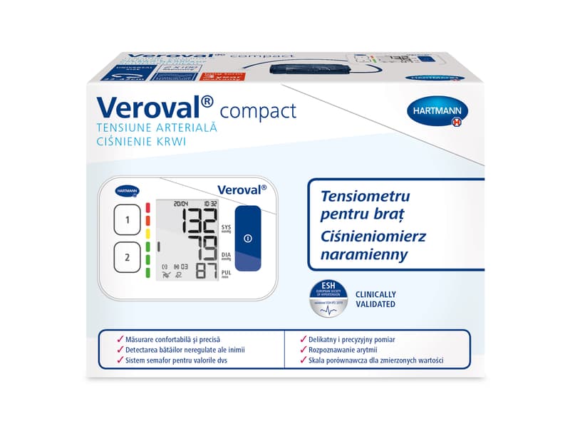 HARTMANN VEROVAL COMPACT TENSIOMETRU BRAT