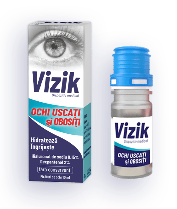 ZDROVIT VIZIK OCHI USCATI SI OBOSITI PICATURI OFTALMICE 10ML