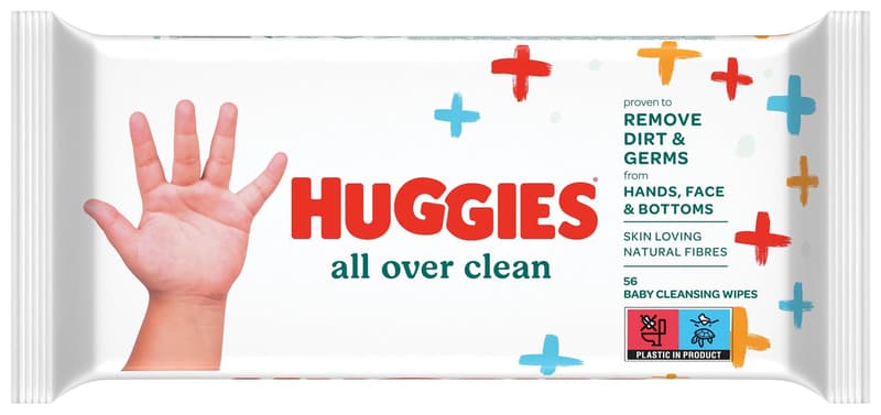 Huggies All Over Clean Servetele umede