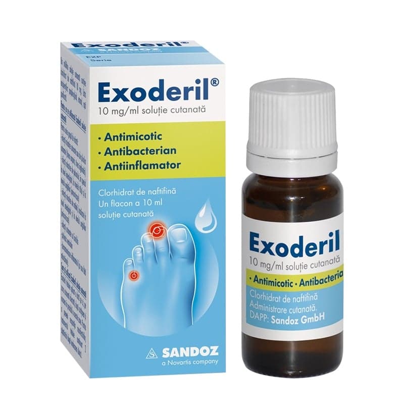 EXODERIL 10MG/ML CUTANEOUS SOLUTION