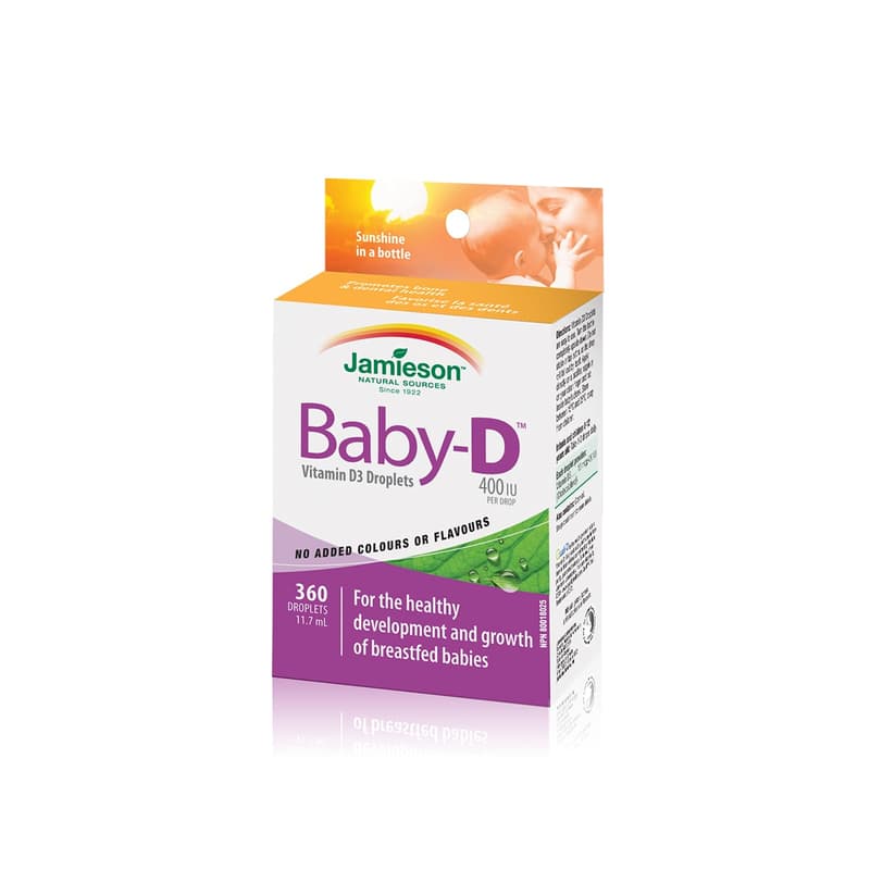 JAMIESON VITAMIN D3 DROPS FOR CHILDREN 11.7ML