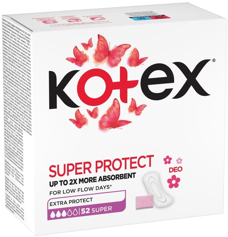 Kotex Absorbante zilnice Super Deo