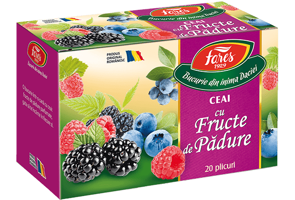 FARES BERRY TEA 20 SACHETS