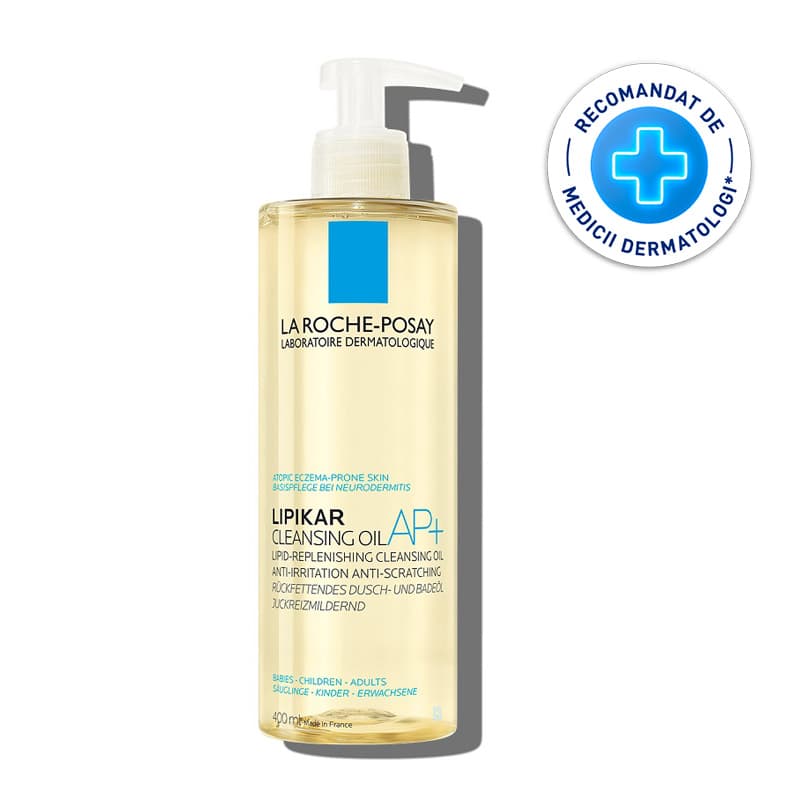 LA ROCHE POSAY LIPIKAR ULEI DE SPALARE AP+ PIELE SENSIBILA 400ML