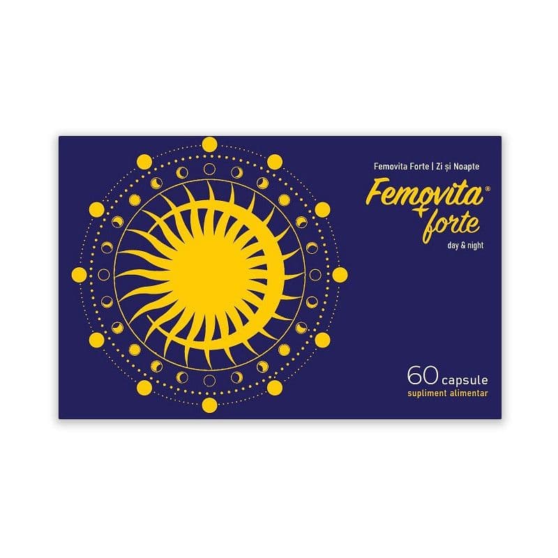 NATURPHARMA FEMOVITA FORTE DAY AND NIGHT 60 CAPSULES
