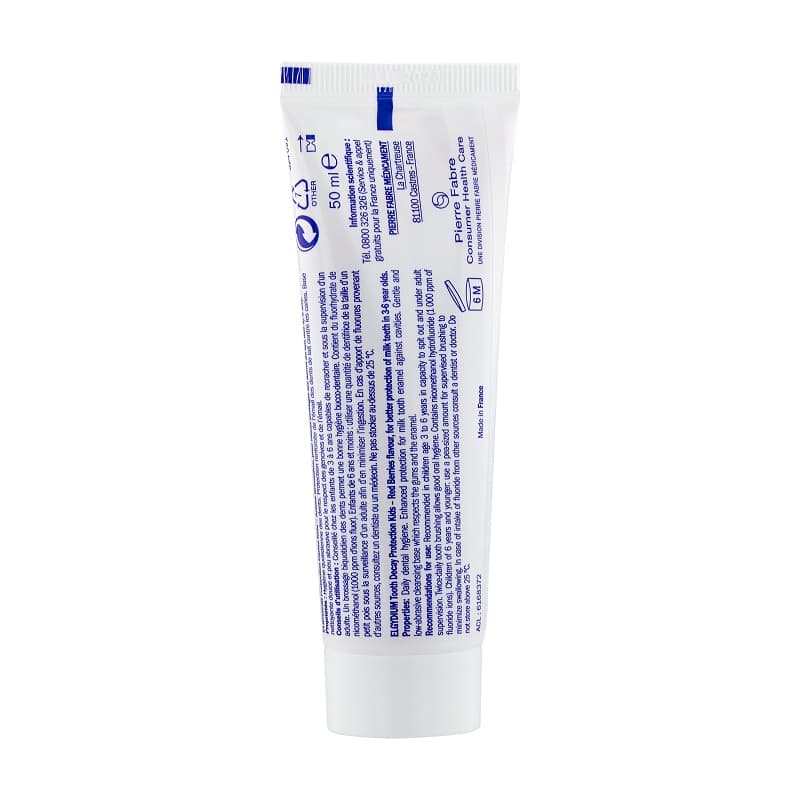 ELGYDIUM PASTA DE DINTI KIDS FRUCTE DE PADURE 50ML