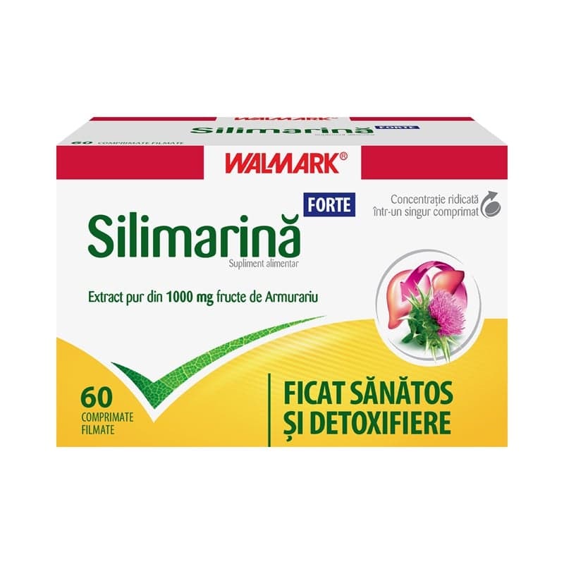 WALMARK SILIMARINA FORTE 60 COMPRIMATE FILMATE
