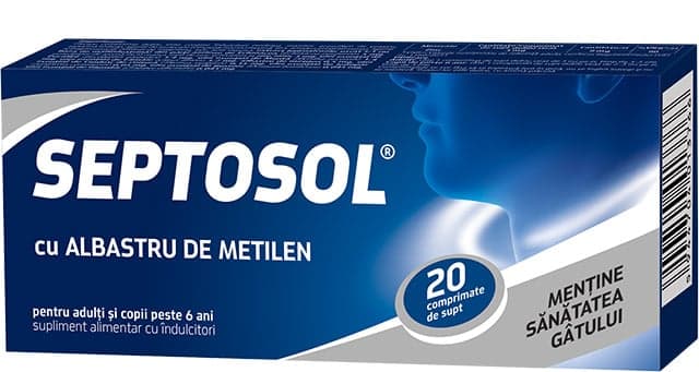 SEPTOSOL METHYLENE BLUE 20 LOZENGES
