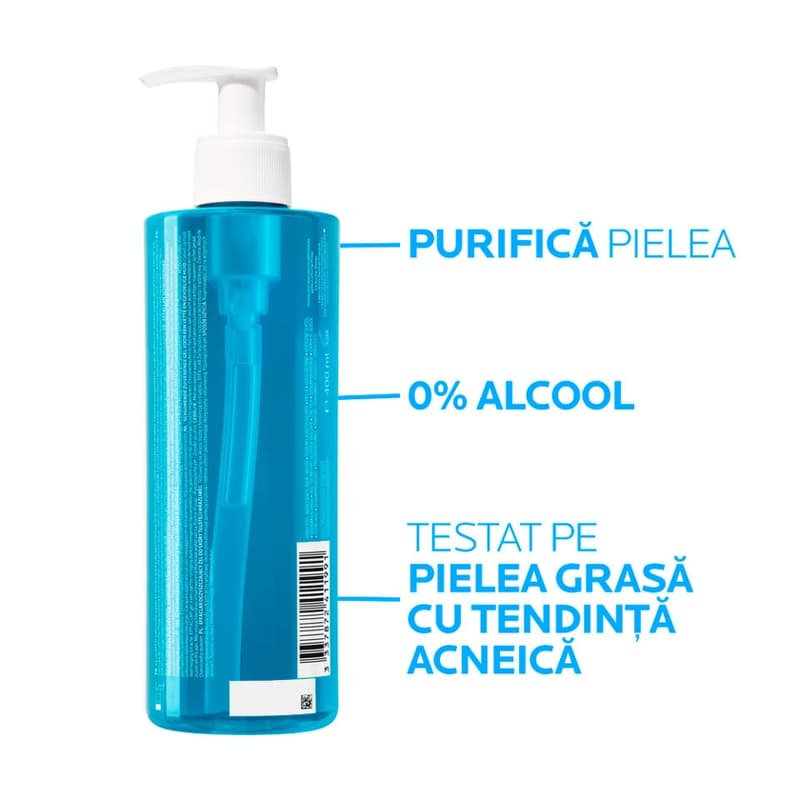 LA ROCHE POSAY EFFACLAR PURIFYING FOAMING GEL FOR OILY SKIN WITH ACNE TENDENCY 400ML
