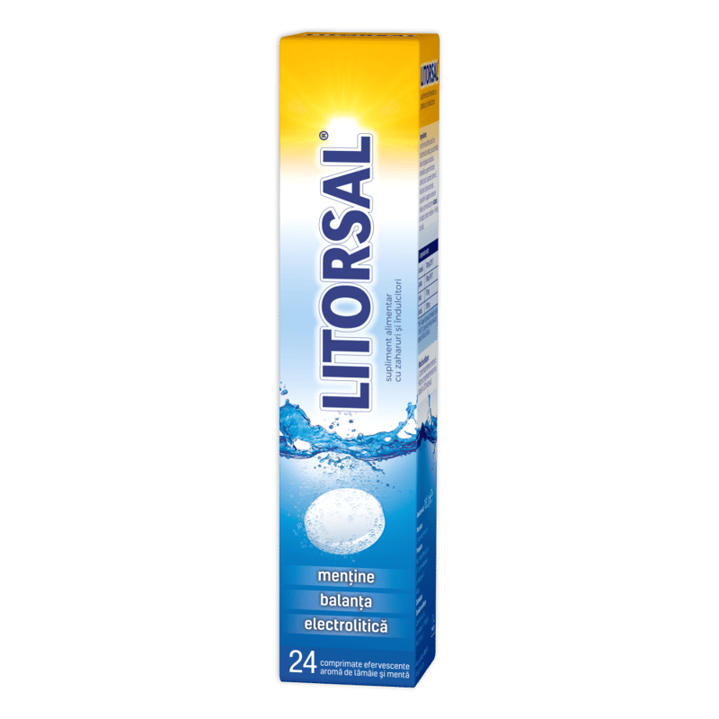 ZDROVIT LITORSAL 24 COMPRIMATE EFERVESCENTE