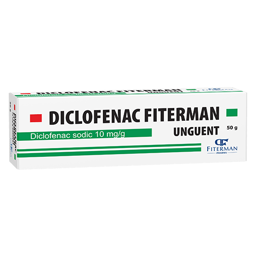 FITERMAN DICLOFENAC 10MG/G OINTMENT 50G
