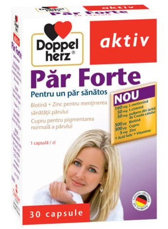 DOPPELHERZ AKTIV HAIR FORTE 30 CAPSULES