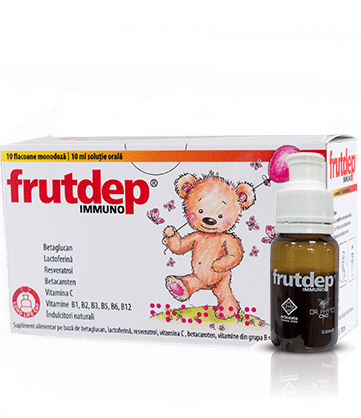 FRUTDEP IMMUNO SOLUTIE ORALA 10FLACOANE X 10ML