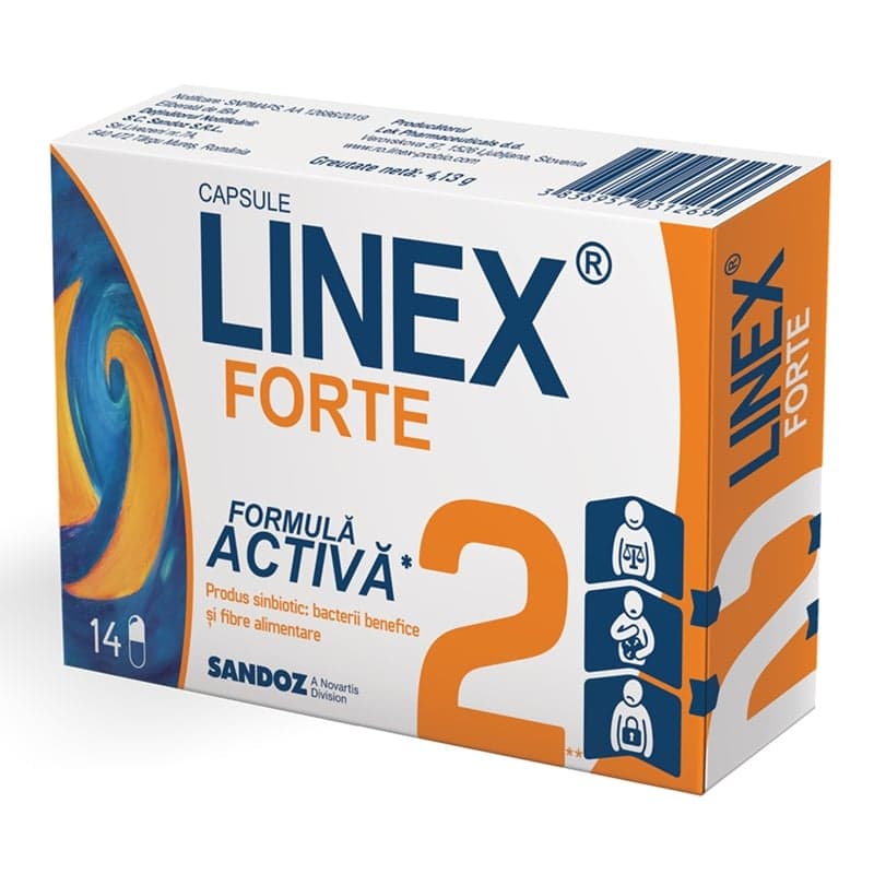 LINEX FORTE 14 CAPSULES