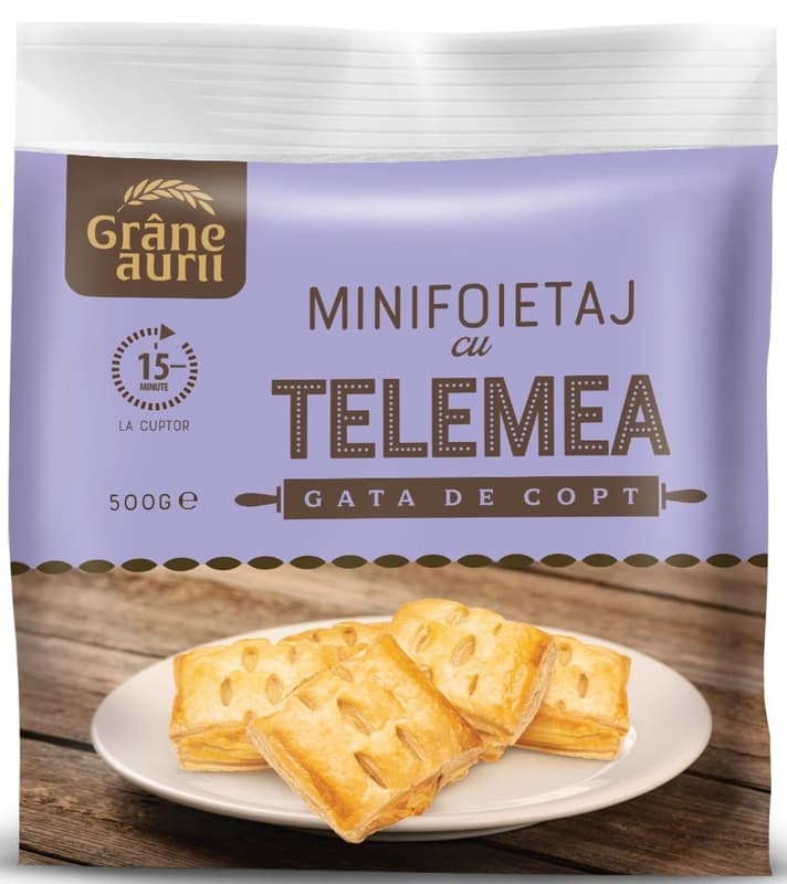 Grane Aurii Mini foietaj cu telemea