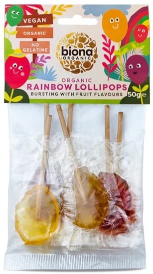 Biona ECO Rainbow Sugar-Free Candies 6 pcs