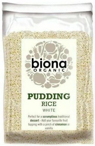 Biona ECO White Rice for Rice Pudding
