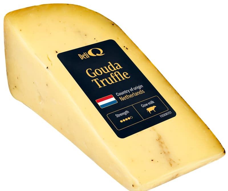 Q concept Gouda with Truffles