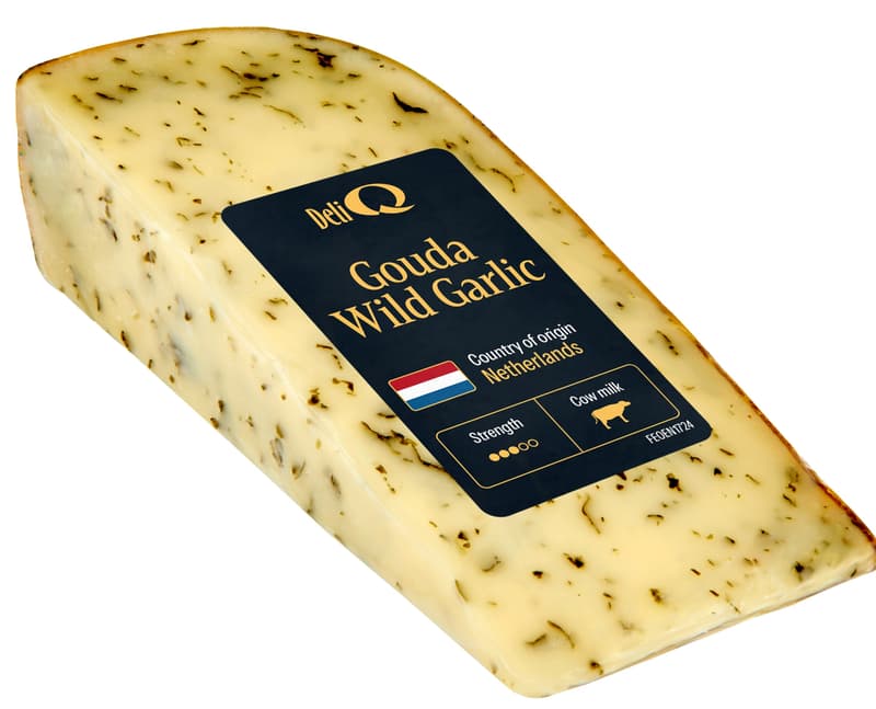 Q concept Gouda with Garlic