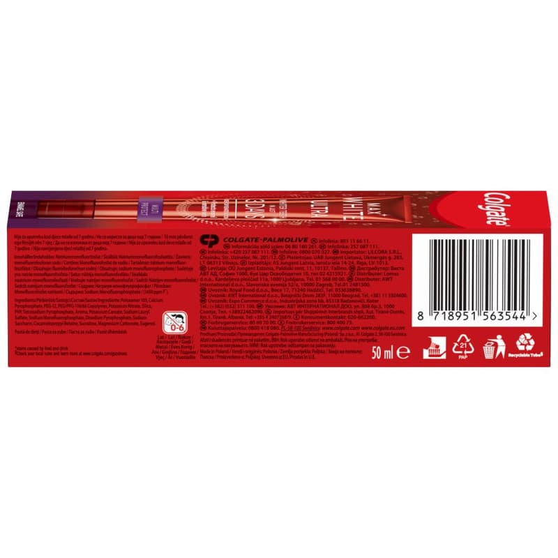 Colgate Max White Ultra Multiprotect Pasta de dinti pentru albire 50 ml