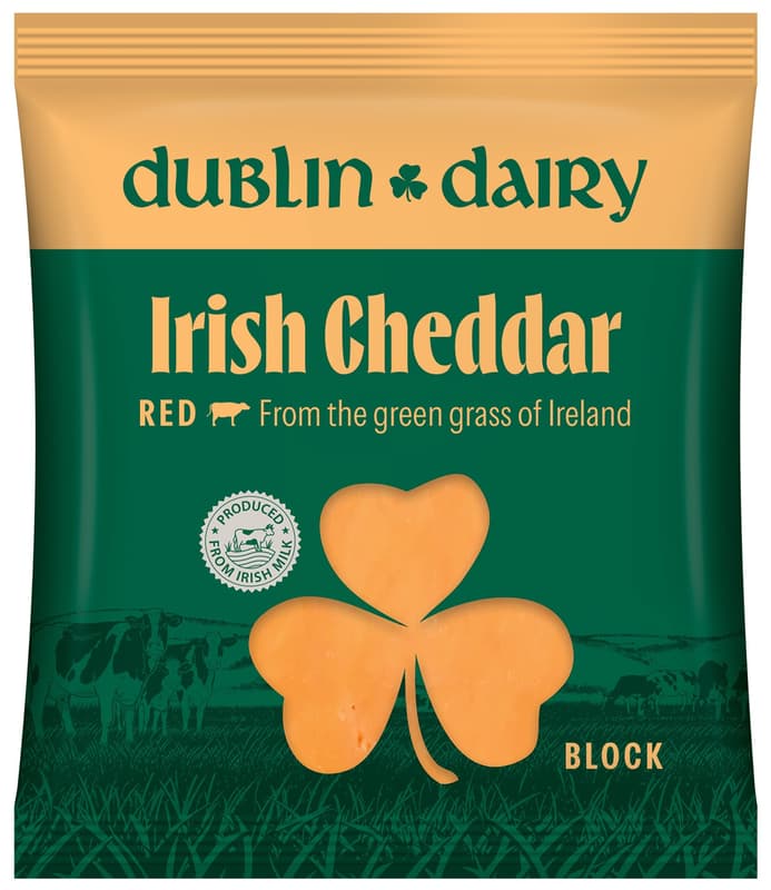 Dublin Dairy Irish Cheddar Red piece