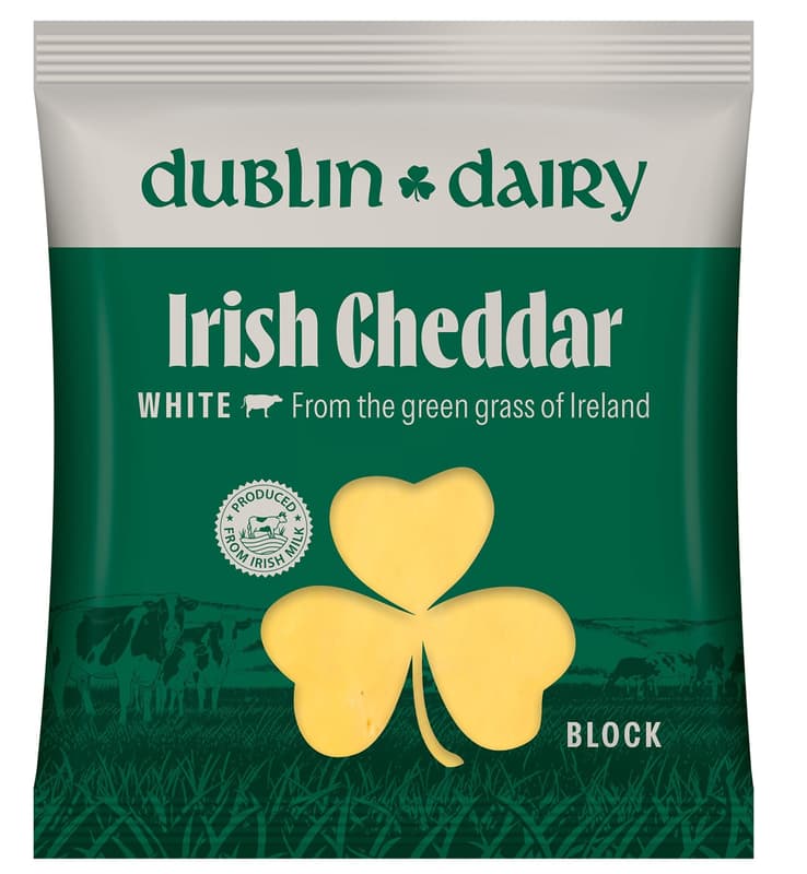 Dublin Dairy Irish Cheddar White piece