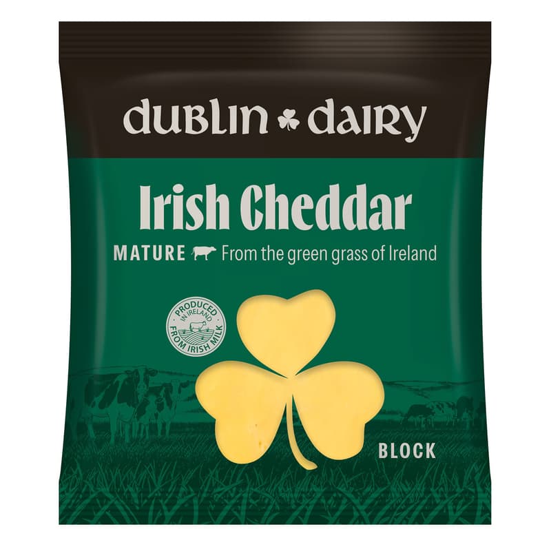 Dublin Dairy Irish Cheddar White Matured piece