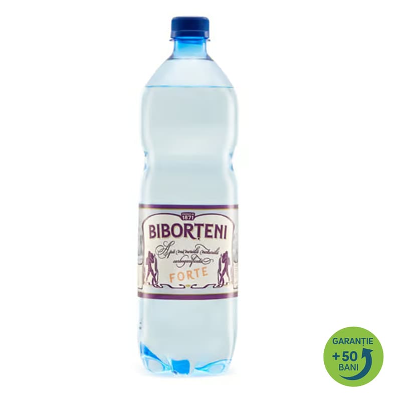 Biborteni Sparkling Natural Mineral Water Forte