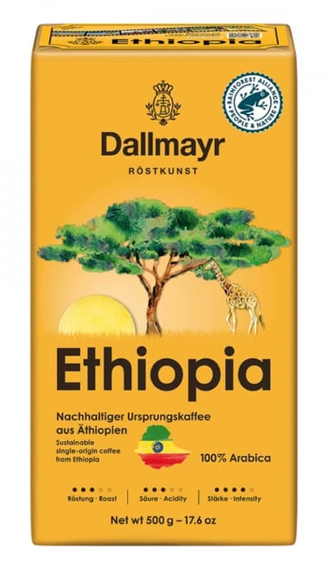 Dallmayr Ethiopia Cafea macinata vid