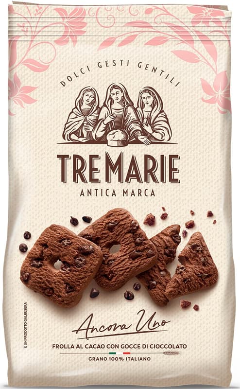 Tre Marie Biscuiti cu cacao si bucati de ciocolata