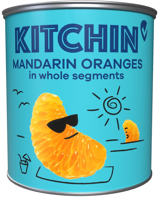 Kitchin Mandarine in sirop usor indulcit