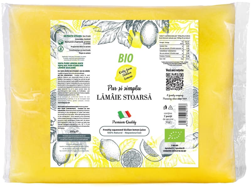 Pur si simplu ECO Lamaie stoarsa congelata