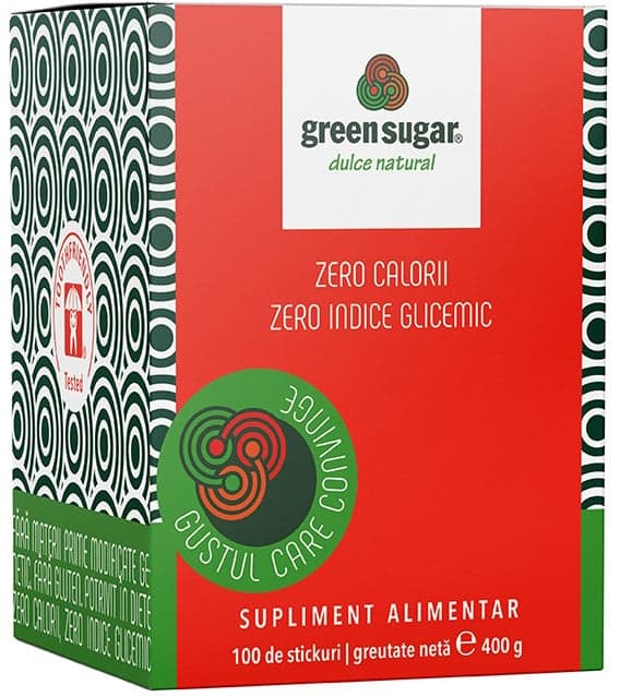 Green Sugar Indulcitor natural 4g x 100 stickuri