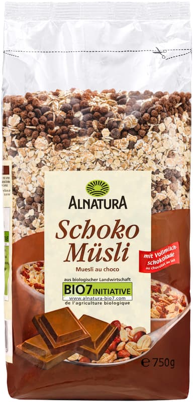 Alnatura ECO Muesli cu ciocolata