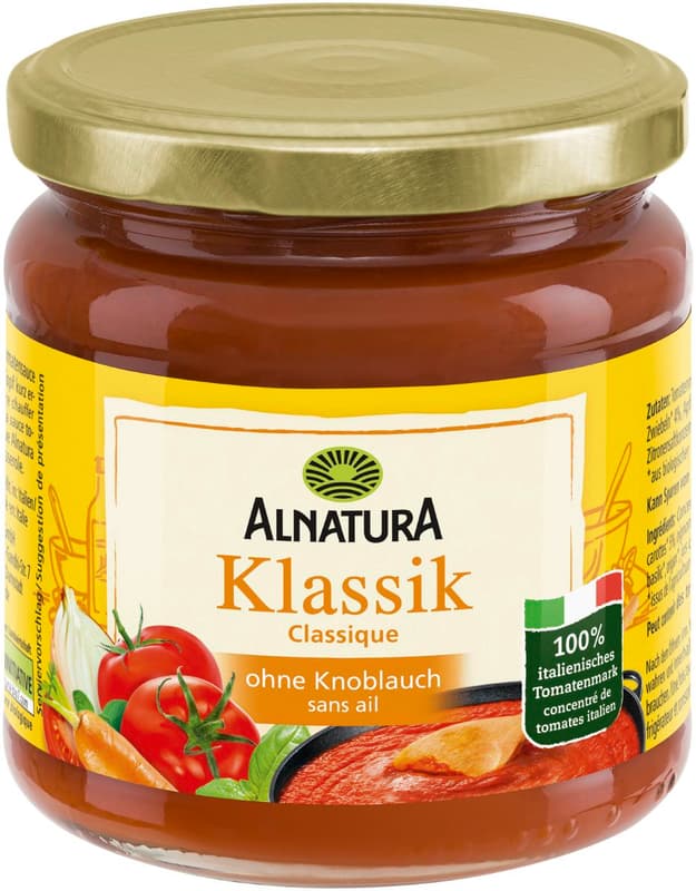 Alnatura ECO Sos clasic de rosii pentru paste